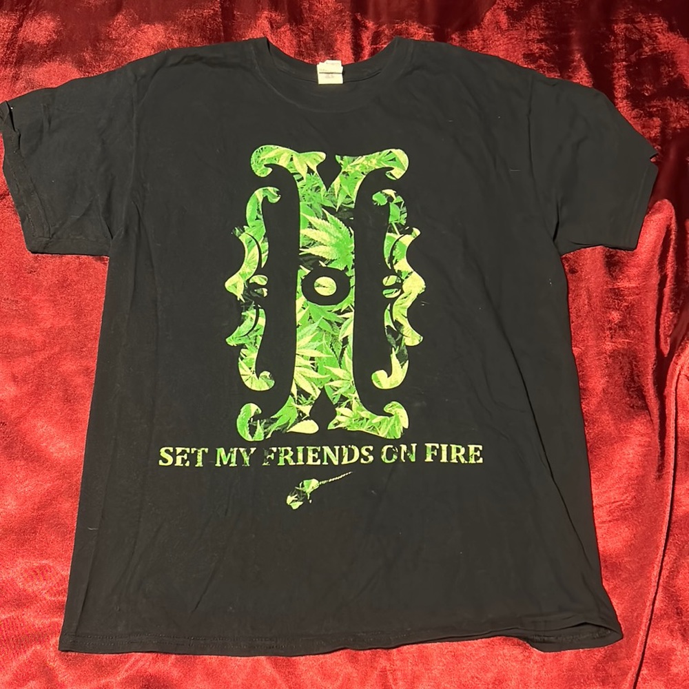 I Set My Friends On Fire Tee